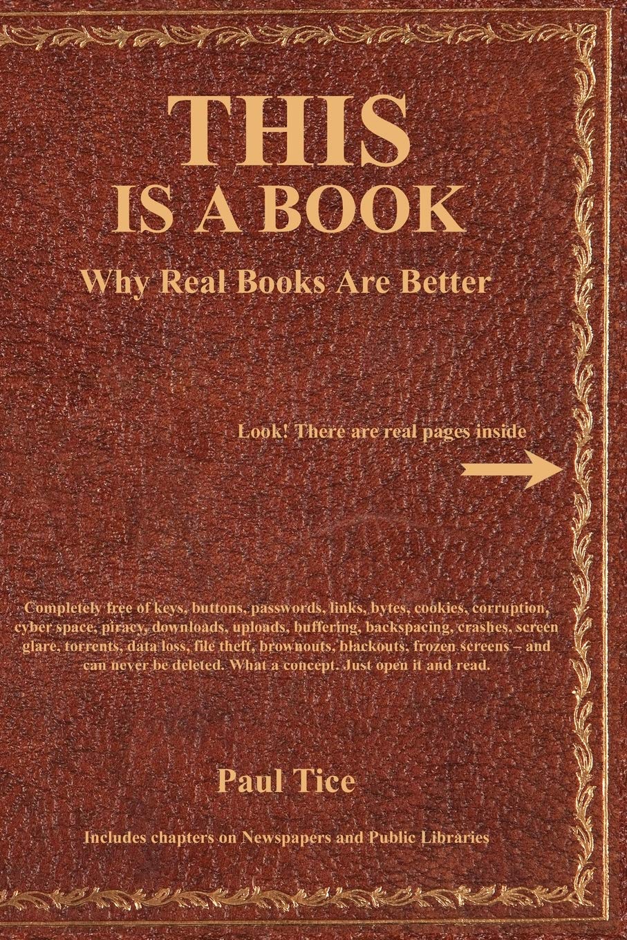 This is a Book - Why real books are better